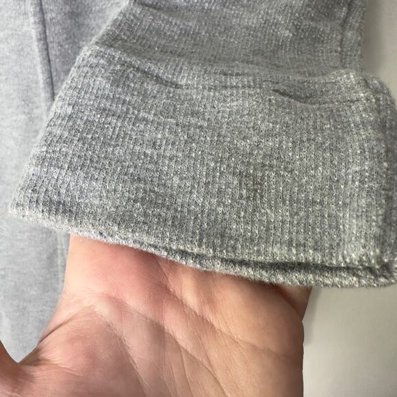 James Perse Standard Women's 4 Gray Open Cardigan Light Jacket One Button - Picture 4 of 7